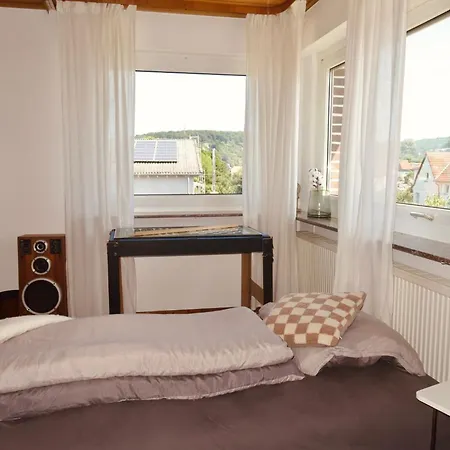 - Panoramablick über Apartment