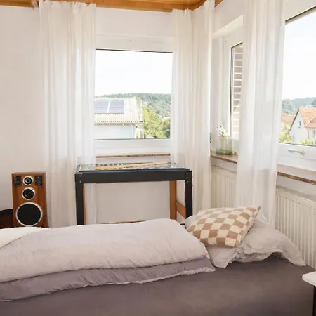 - Panoramablick über *